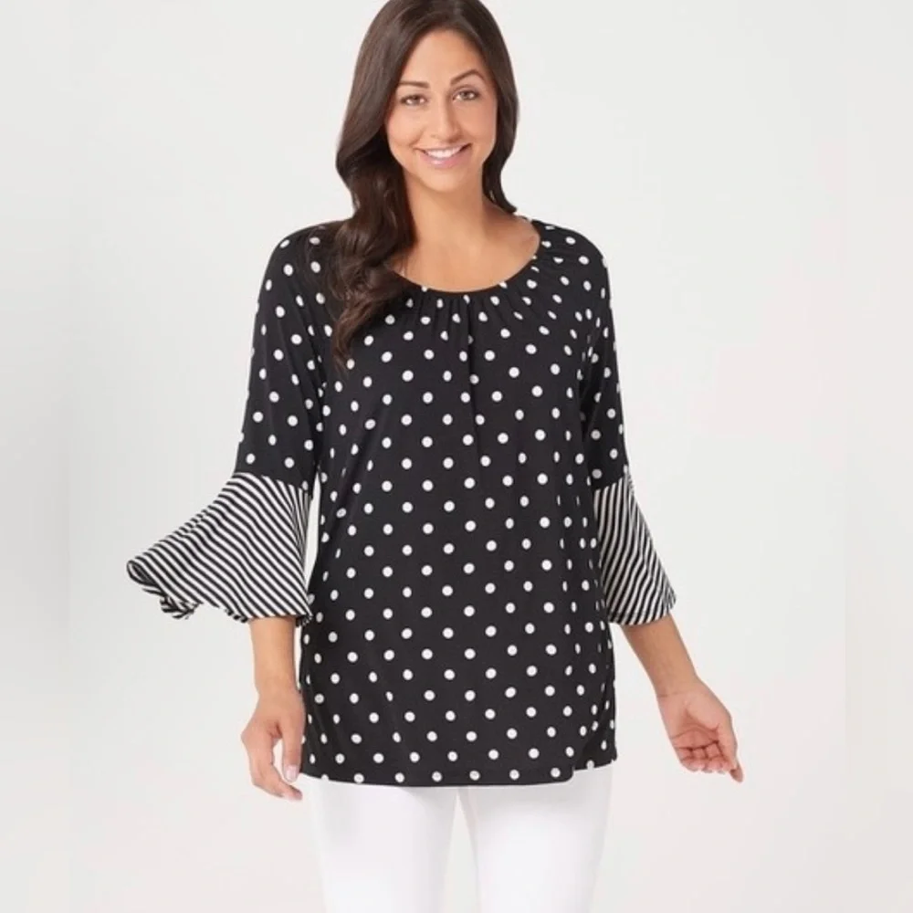 Susan GRAVER LIQUID KNIT TOP - NEVER WORN - Medium - Picture 6 of 6